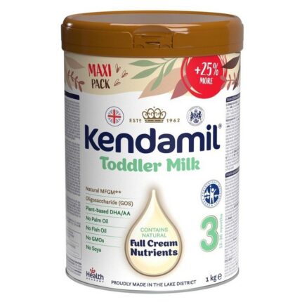 KENDAMIL Toddler milk 3 DHA+ autumn XXL pack 12-36. months 1 kg