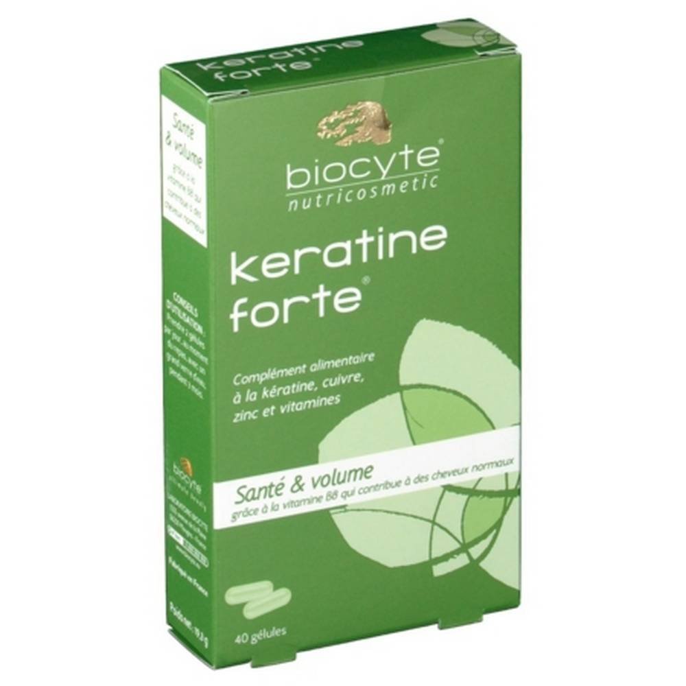 keratine forte vitalized hair 40 keratine forte cheveux vitalises Keratine Forte Vitalized Hair 40 Capsules