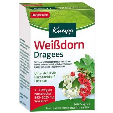 KNEIPP Hawthorn Dragees, 240 St