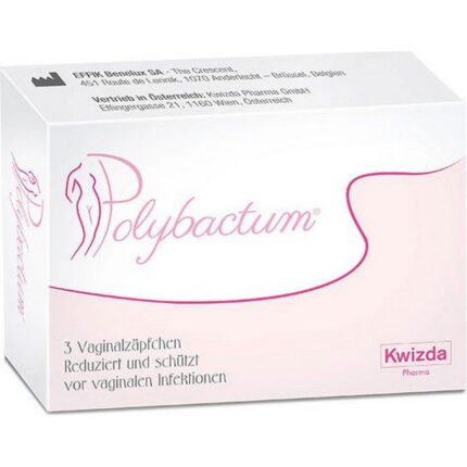 Kwizda Polybactum Vaginal Suppositories 3 pcs
