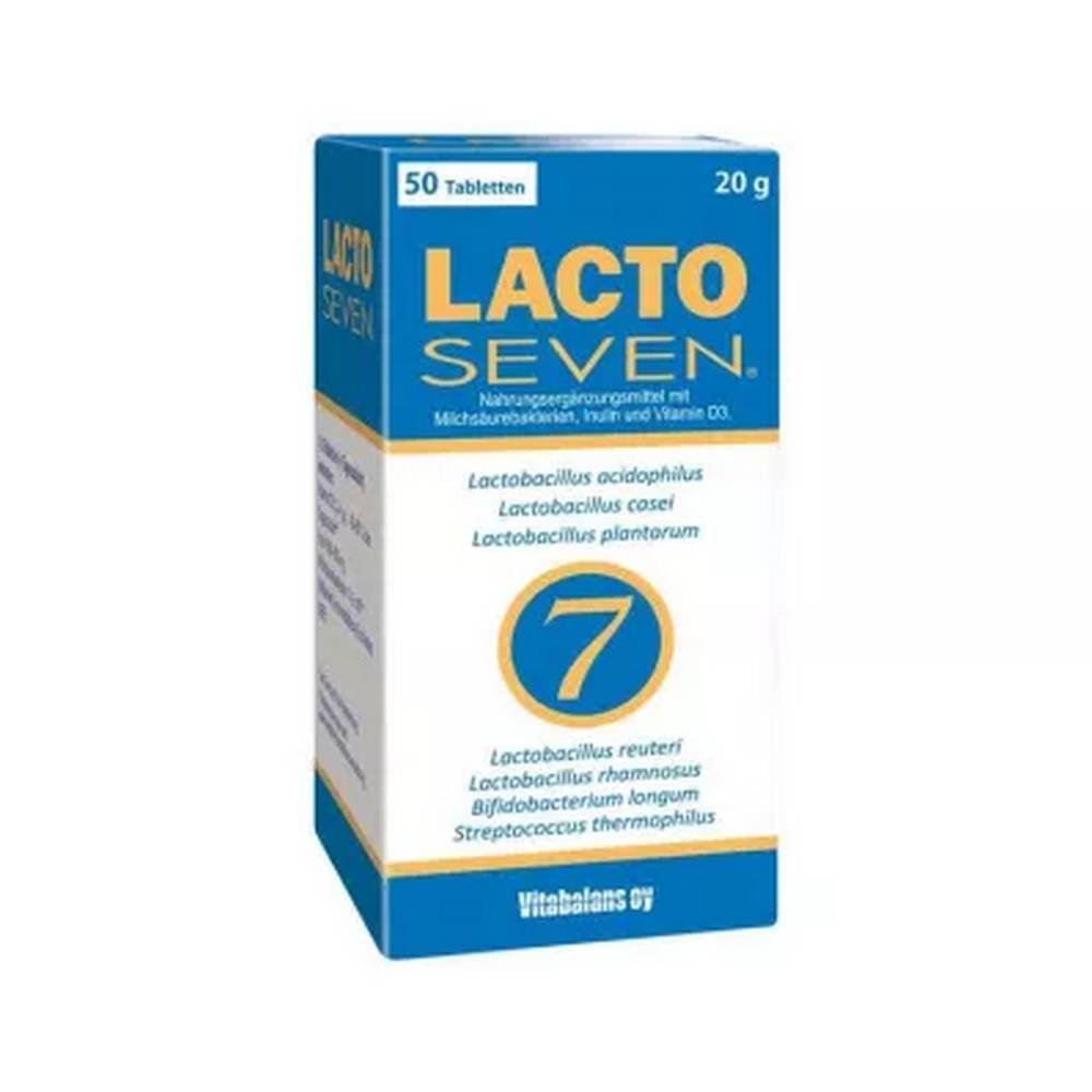 lacto seven tablets 50 pcs Lacto Seven Tablets 50 Pieces