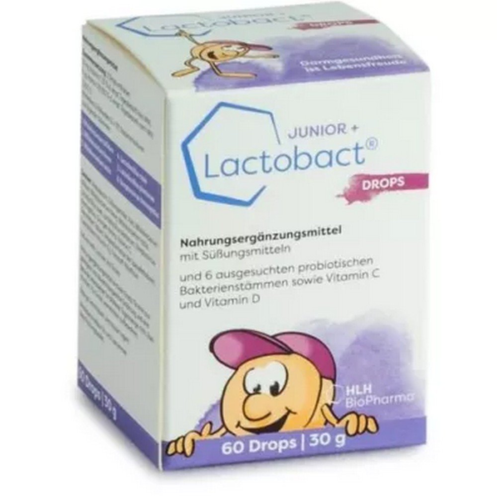 lactobact junior drops lollipops 60 pcs Lactobact Junior Drops Lollipops 60 pcs