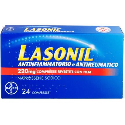 Lasonil Antinfiammatorio Antireumatico 220mg Tabletten 24 Stück