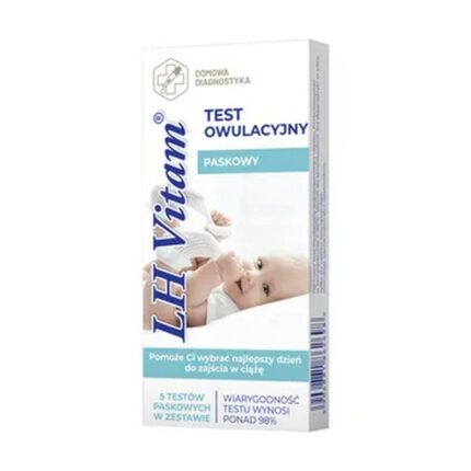 LH Vitam, ovulation test strips, 1 pack (5 tests)