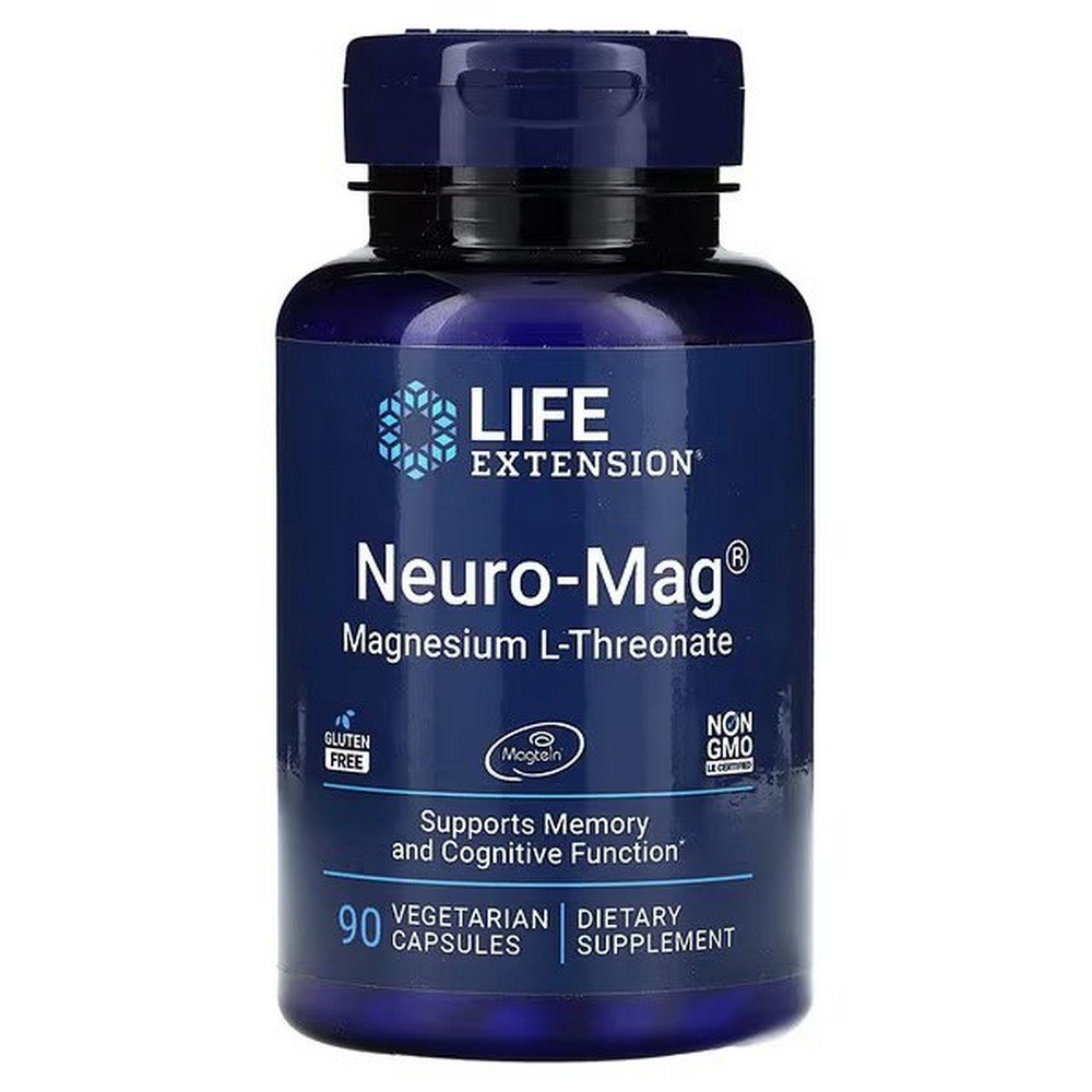 life extension neuro mag magnesium l threonate 90 vegetarian capsules Life Extension Neuro-Mag Magnesium L-Threonate 90 Vegetarian Capsules