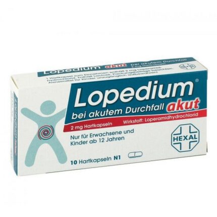 Lopedium Acute Hard Capsules 10 pcs