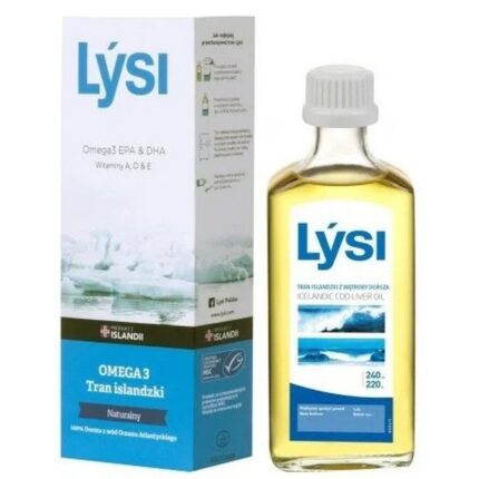Lysi Icelandic Cod Liver Oil Natural 240 ml
