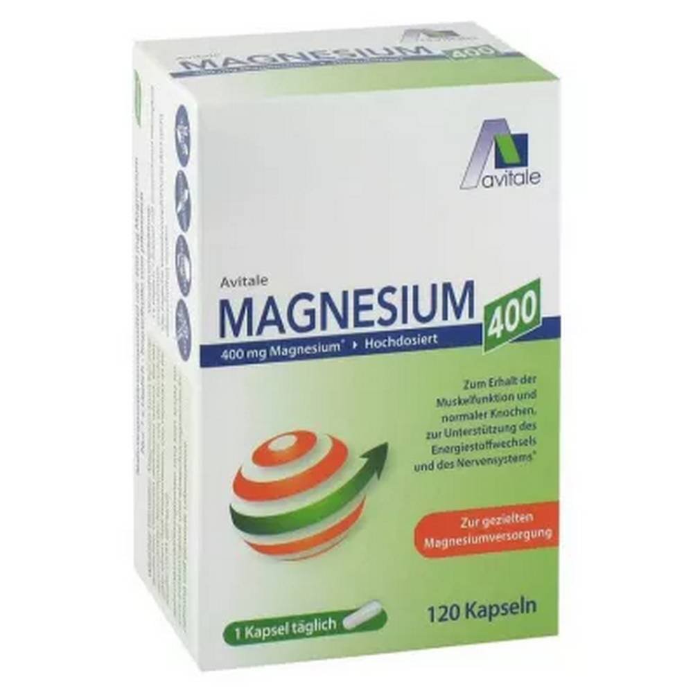 magnesium 400 mg capsules 120 pcs Magnesium 400 mg Capsules 120 Pieces