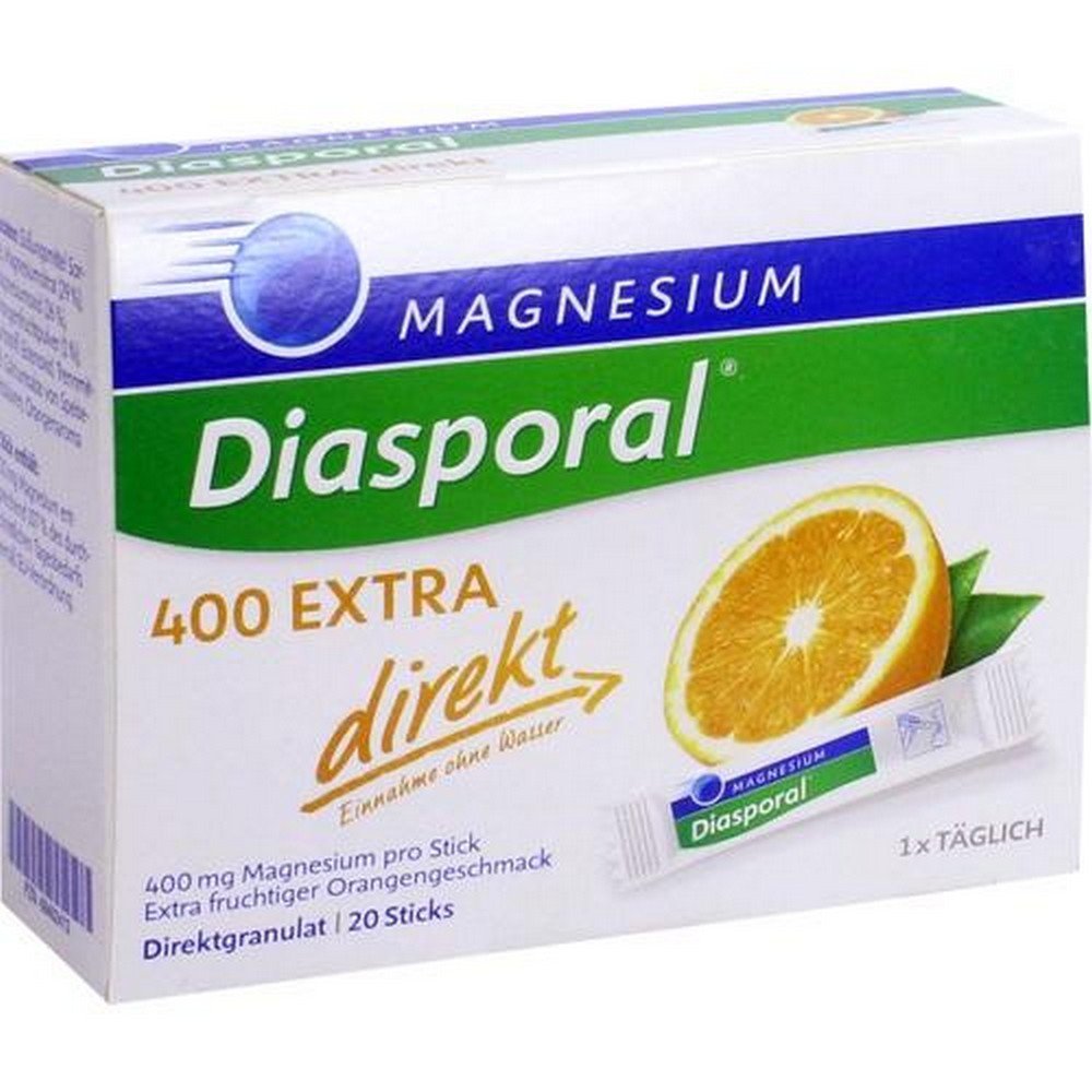 magnesium diasporal 400 extra directly granulate 20 pcs MAGNESIUM DIASPORAL 400 extra directly granulate