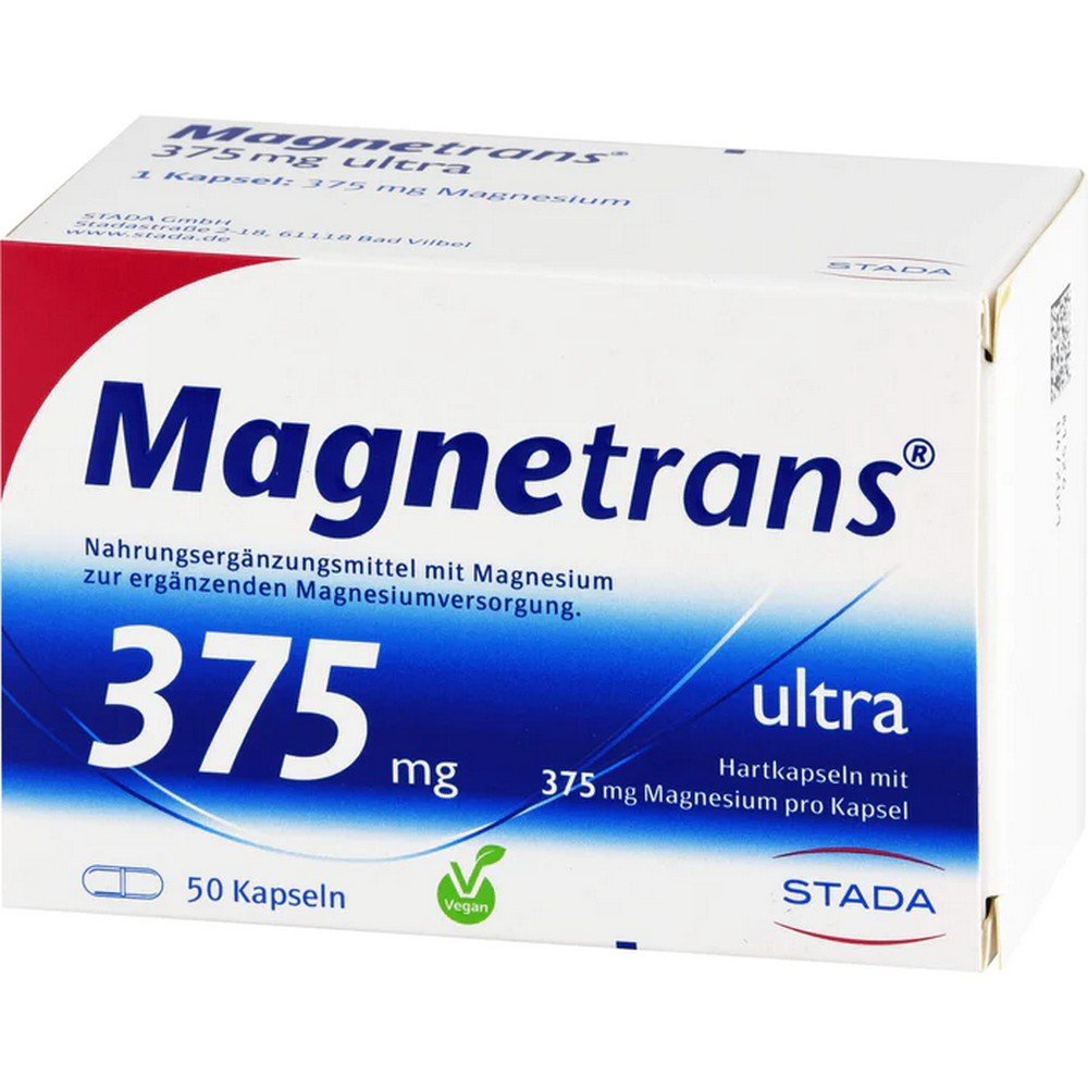 magnetrans 375 mg ultra capsules 50 pcs MAGNETRANS 375 mg Ultra capsules