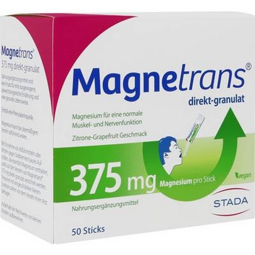 magnetrans direct 375 mg granules 50 pcs MAGNETRANS Direct 375 mg granules