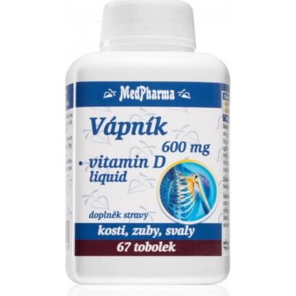 MedPharma Calcium 600 mg vit.D-liquid 67 tab