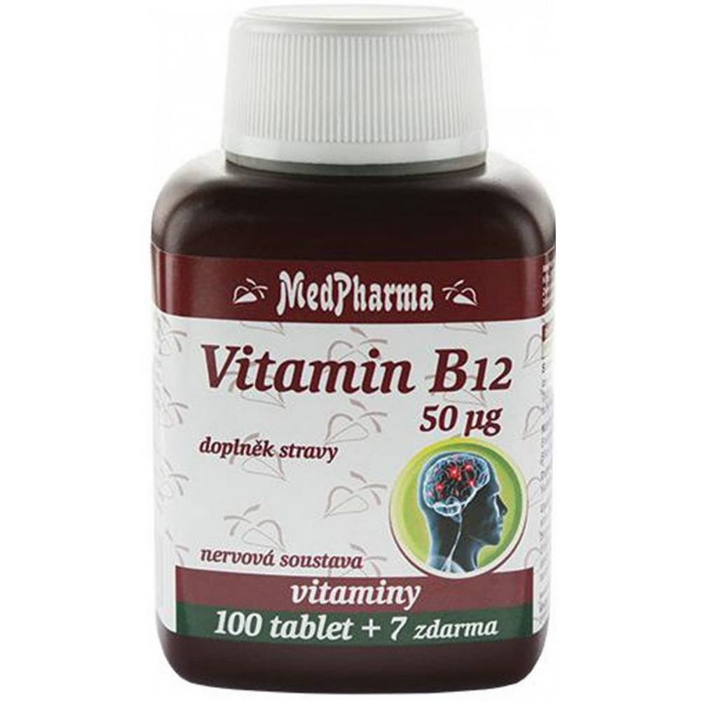medpharma vitamin b12 50 mg 107 tablets MedPharma Vitamin B12 50 mg 107 Tablets