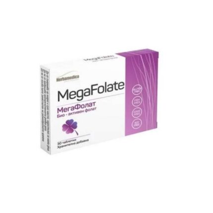 Mega Folate 800mcg 30