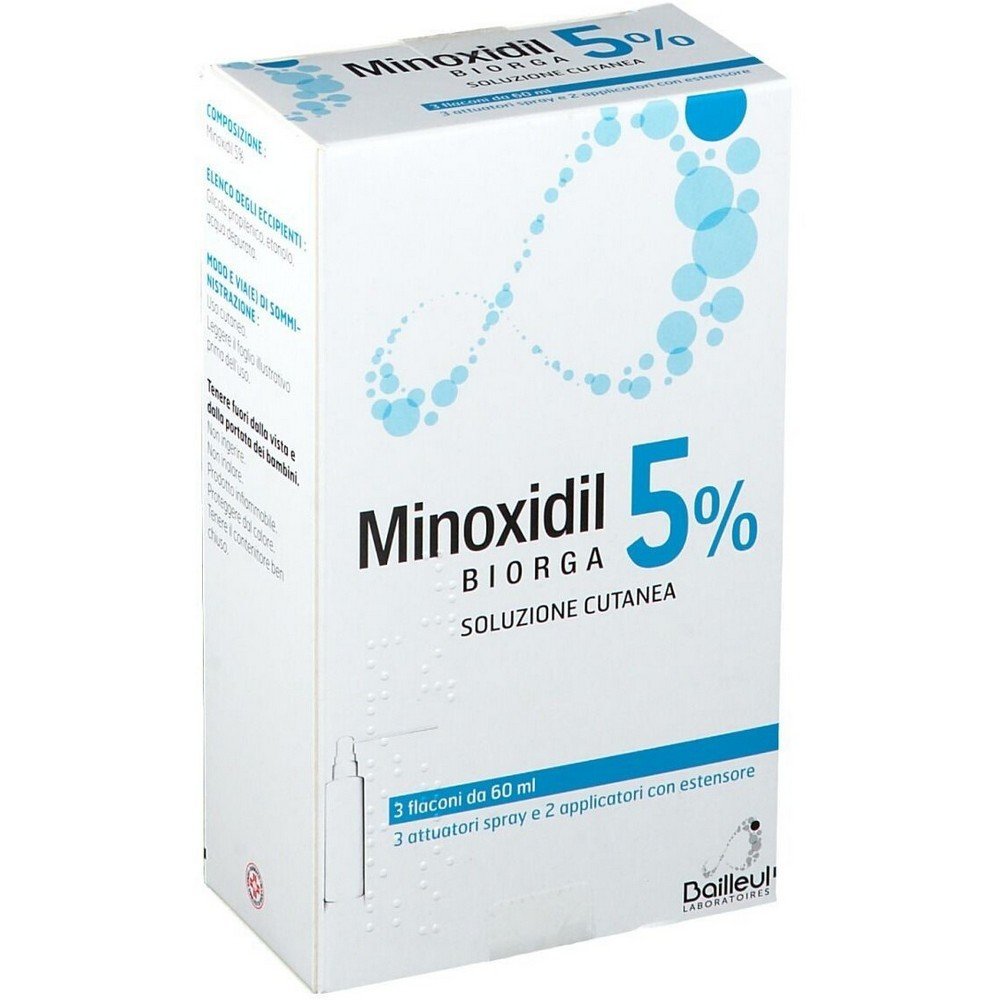 minoxidil 5 3 x 60 ml Minoxidil 5% Lösung 3×60ml