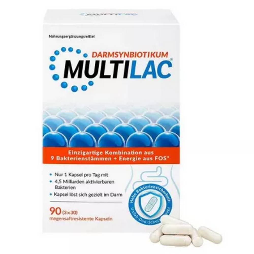 multilac capsules 90 pcs Multilac Capsules 90 Pieces