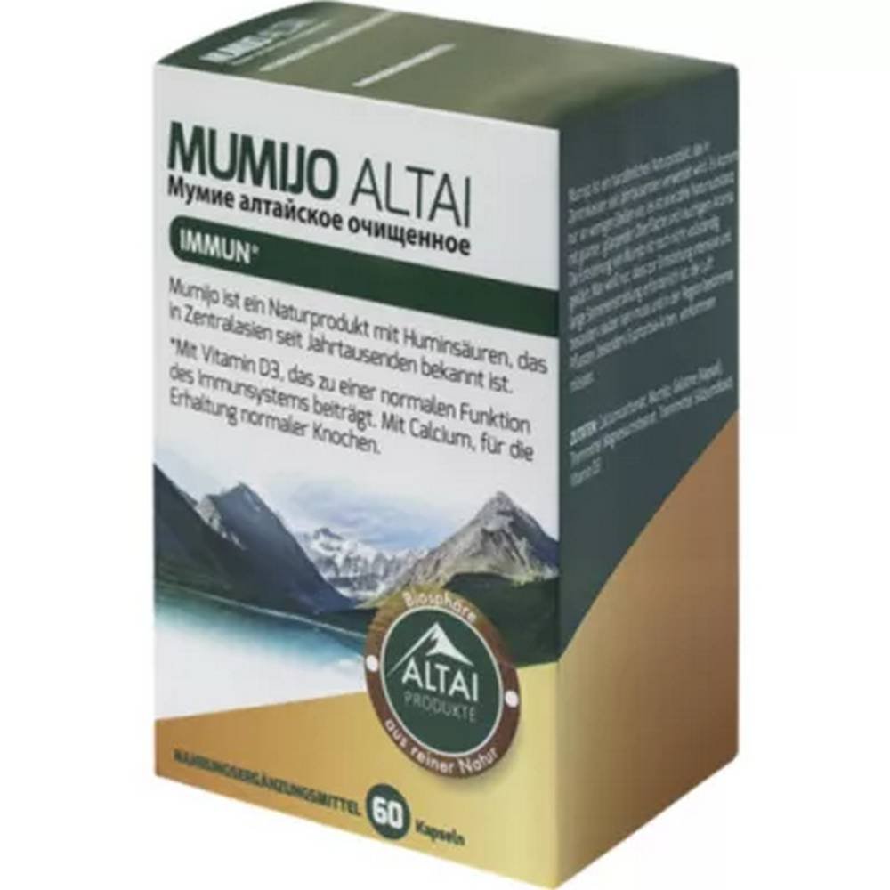 mumijo altai capsules 60 pcs Mumijo Altai Capsules 60 Pieces