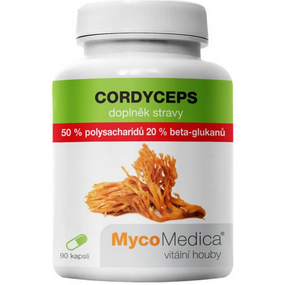 mycomedica cordyceps 50 in high concentration 90 capsules MycoMedica Cordyceps 50% High Concentration 90 Capsules