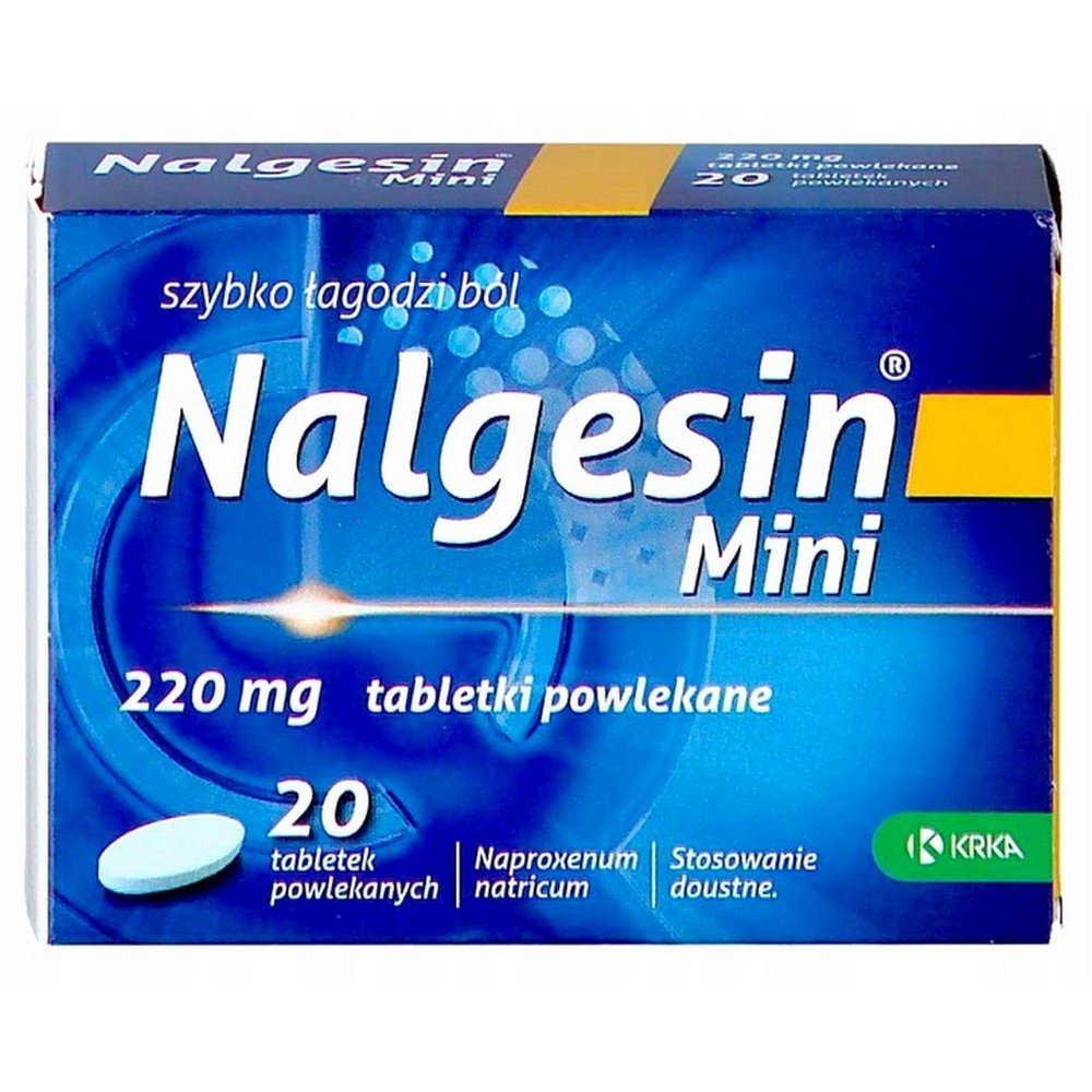 nalgesin mini 220 mg 20 tablets Nalgesin Mini, 220mg, 20 tablets