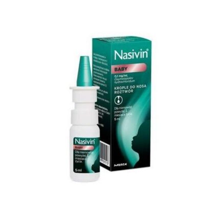 Nasivin Baby 0.1 mg/ml Nose Drops 5 ml