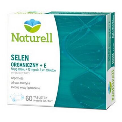 Natural organic selenium + E, lozenges, 60 pcs.