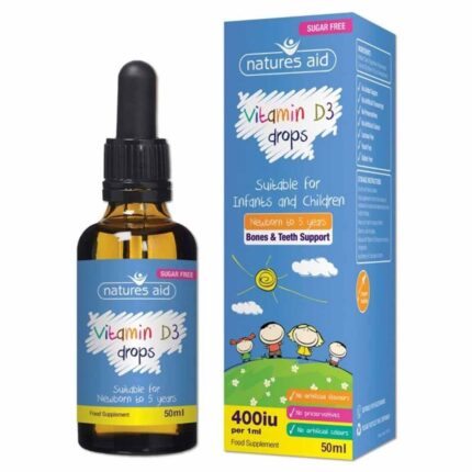 Natures AID Vitamin D3 400 IU 50 ml