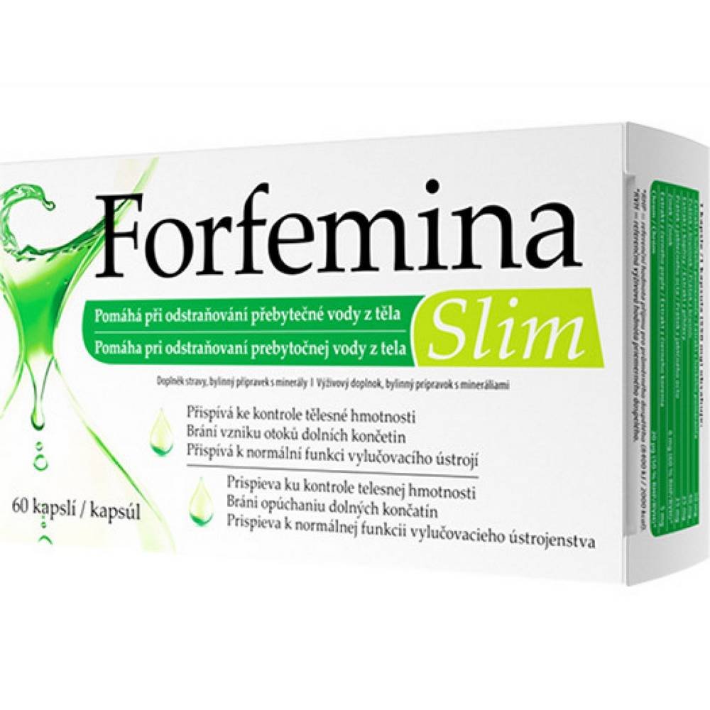 naturprodukt forfemina slim na odvodneni tela a pri hubnuti 60 Naturprodukt Forfemina Slim for Body Drainage and Weight Loss 60 Capsules