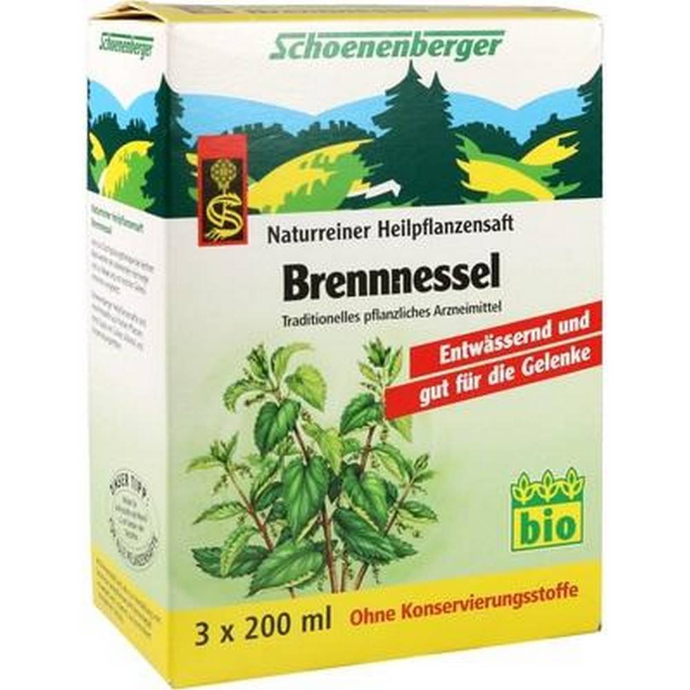 nettle juice schoenenberger 3x200 ml Nettle Juice Schoenenberger 3 × 200 ml