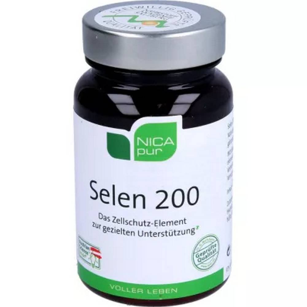 nicapur selenium 200 capsules 60 pcs Nicapur Selenium 200 Capsules 60 Pieces