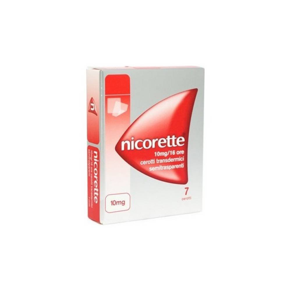 nicorette 10 mg 16h to quit smoking 7 transdermal patches Nicorette 10 mg / 16h Transdermal Patches (Quit Smoking) — 7 pcs