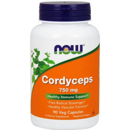 Now Foods Cordyceps 750 mg 90 Capsules