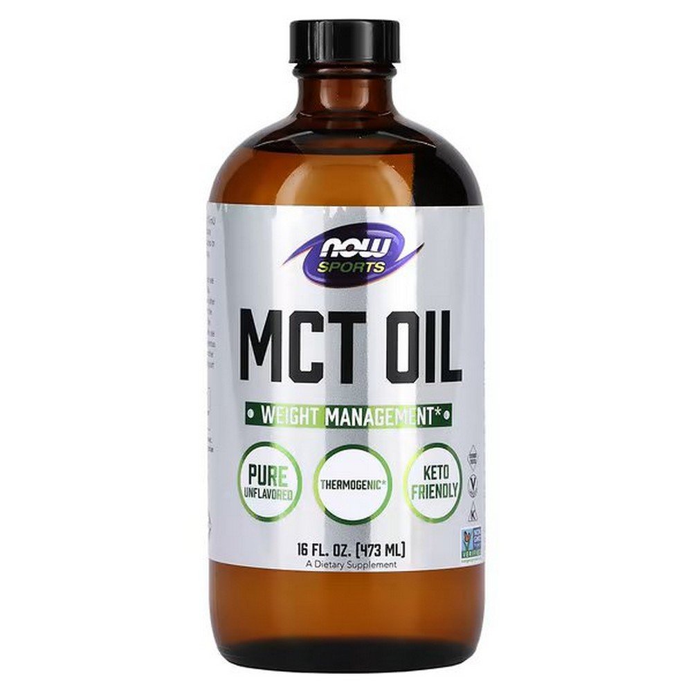 now foods sports mct oil unflavored 16 fl oz 473 ml NOW Foods Sports MCT Oil – 473 ml