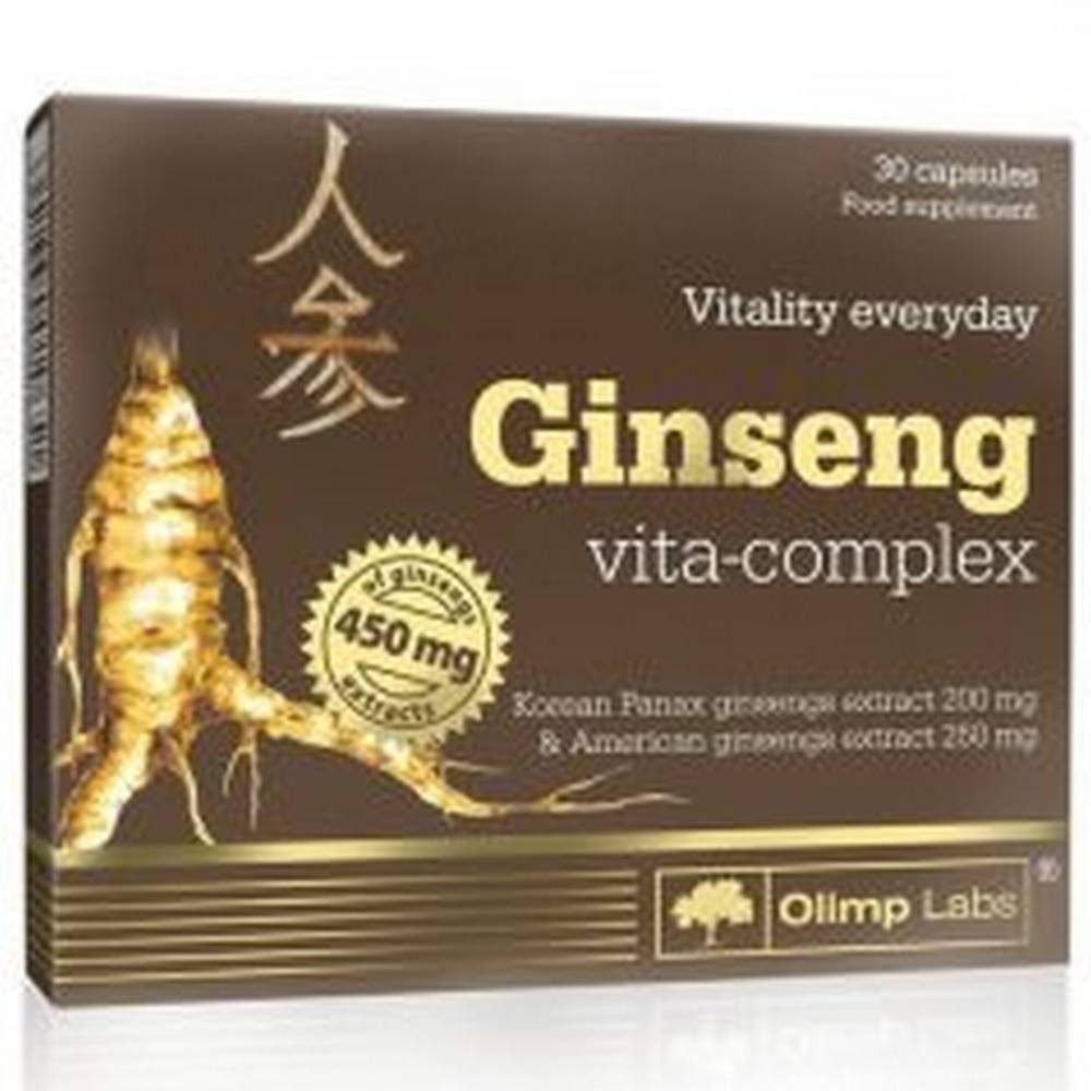 olimp ginseng vita complex capsules 30 pieces Olimp Ginseng Vita Complex Capsules 30 Pieces