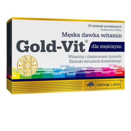 Olimp Gold-Vit for men, coated tablets, 30 pieces