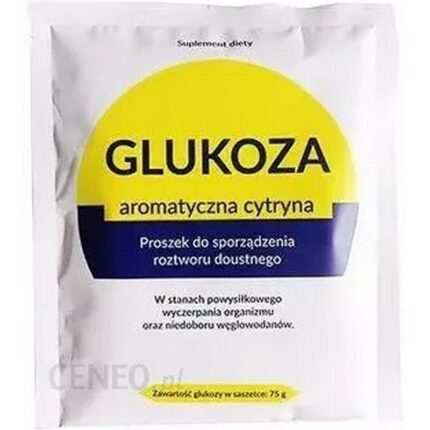 Organic Pharma Glucose Lemon Flavor 75 g