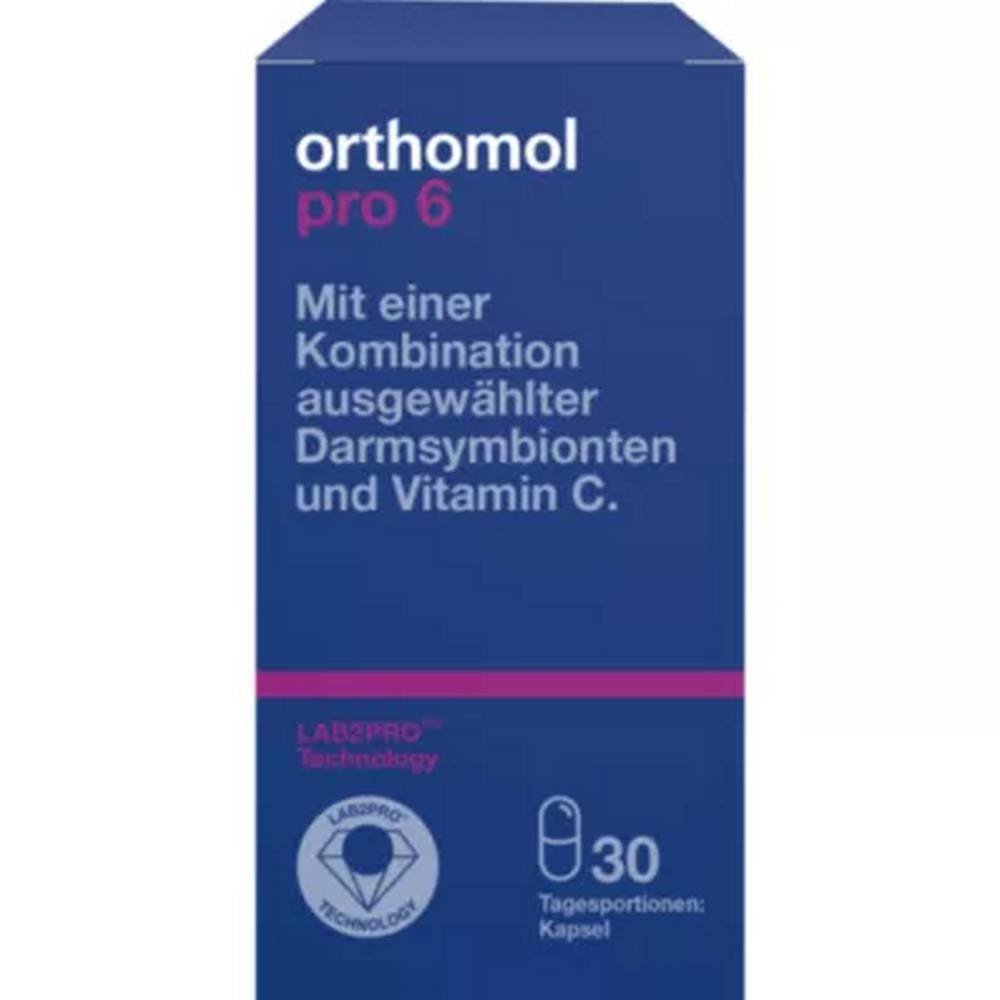 orthomol pro 6 capsules 30 pcs Orthomol Pro 6 Capsules 30 Pieces