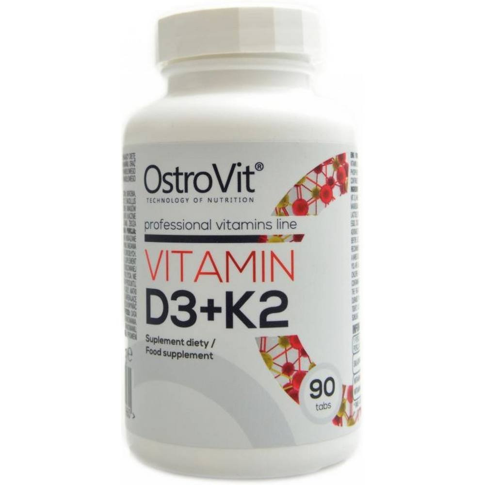 ostrovit vitamin d3 k2 calcium 90 tablets OstroVit Vitamin D3 + K2 + Calcium 90 Tablets