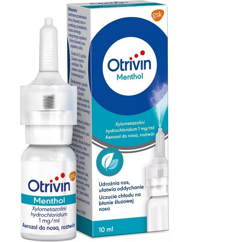 otrivin menthol aerosol 10ml Otrivin Menthol Aerosol 10Ml