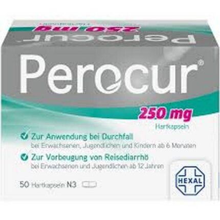 Perocur 250 mg Hard Capsules 50 pcs