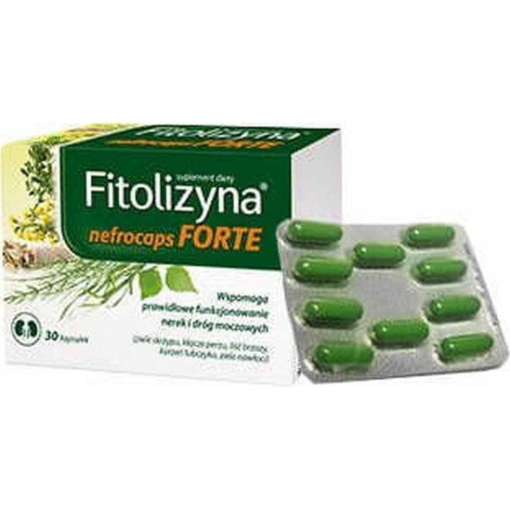 phytolizyna nefrocaps forte capsules 30 pieces Fitolizyna Forte Nefrocaps Capsules 30 pcs