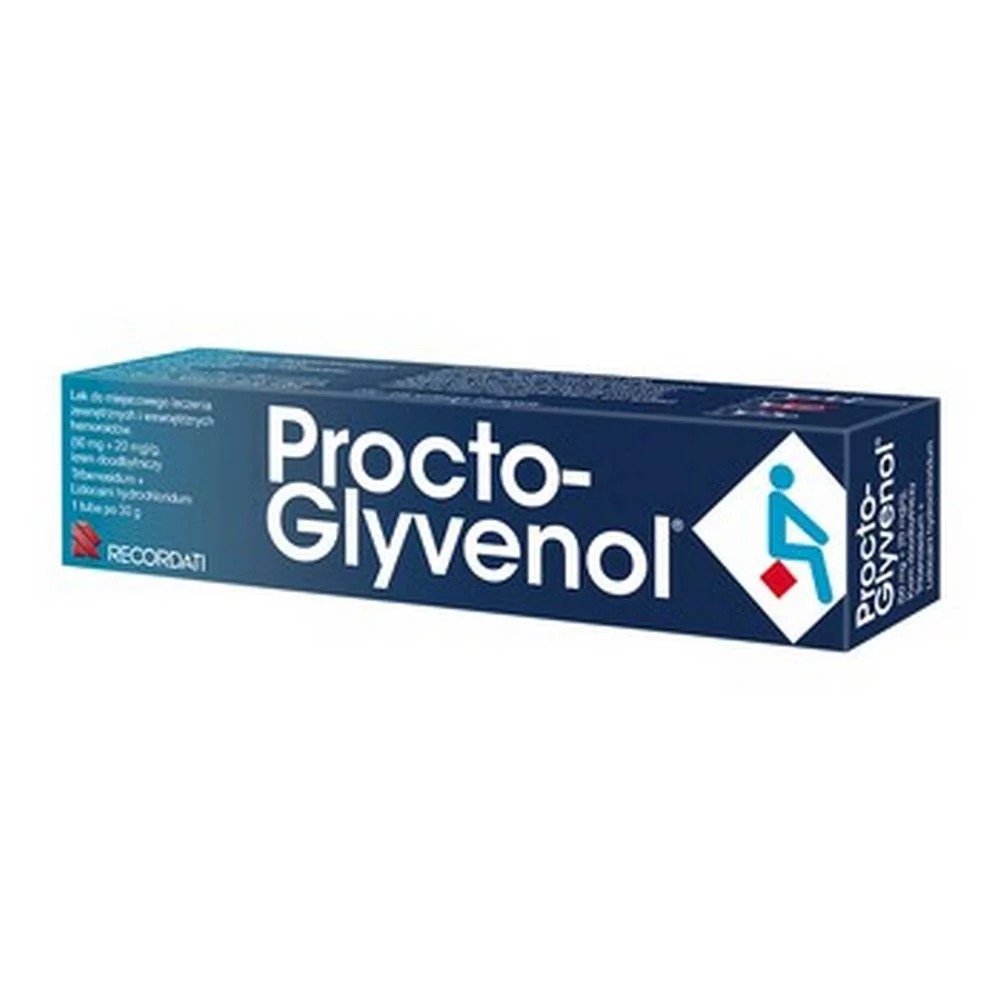 procto glyvenol 50 mg 20 mg g rectal cream 30 g Procto-Glyvenol Rectal Cream 50mg + 20mg/g 30g