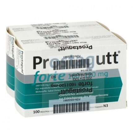 Prostgagutt Forte 160/120 mg Soft Capsules 2 × 100 pcs