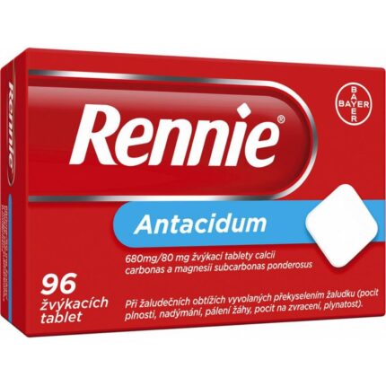 Rennie 680 mg / 80 mg Chewable Tablets 96 pcs
