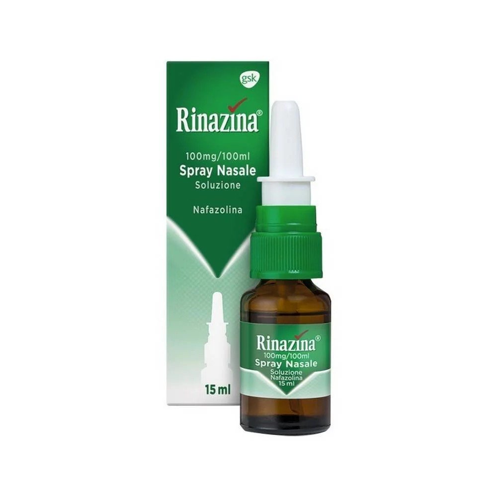rinazina 100mg100ml spray nasale decongestionante 15 ml rinazina Rinazine 100 mg/100 ml Decongestant Nasal Spray, 15 ml — Rinazine