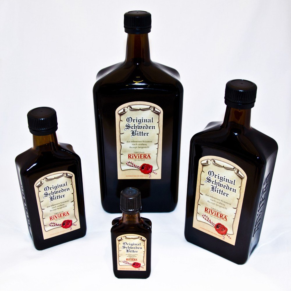 riviera original swedish bitter 500 ml Riviera Original Swedish Bitters 500 ml