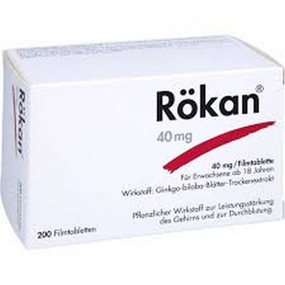 rokan 40 mg film coated tablets 200 pcs Rökan 40 mg Film-Coated Tablets 200 pcs