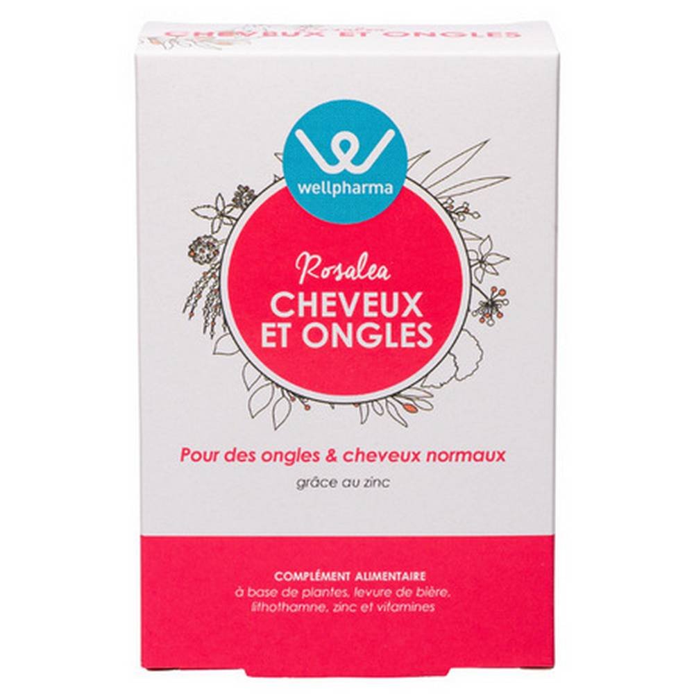 rosalia hair and nails 60 rosalea cheveux et ongles Rosalia Hair and Nails 60 Capsules