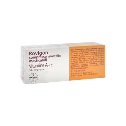 Rovigon Vitamin A und E Kautabletten 30 Stück