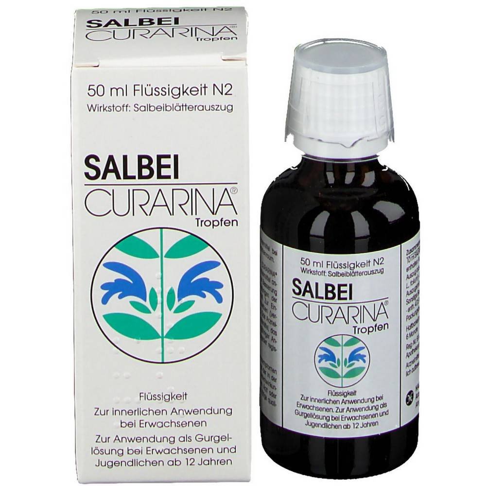 sage curarina drops 50 ml SAGE CURARINA drops, 50 ml