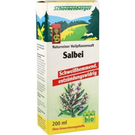 SAGE JUICE Schoenenberger medicinal plant juices, 200 ml